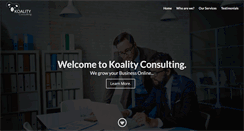 Desktop Screenshot of koalityconsulting.com